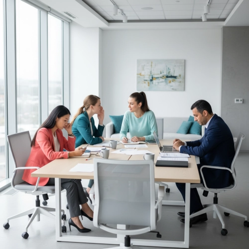 An image of a bad office meeting